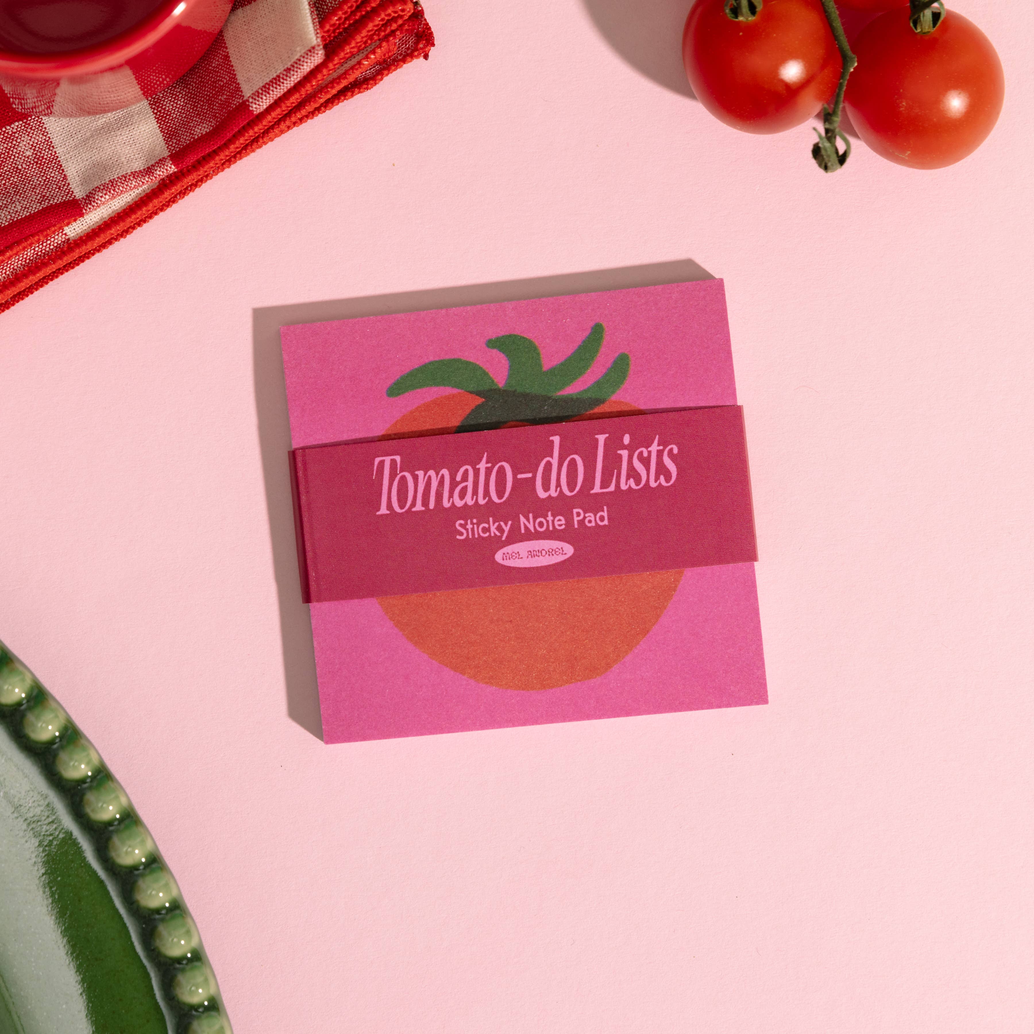 Mel Andrel - Wholesale Sticky Notes - Tomato-do List Sticky Notes2