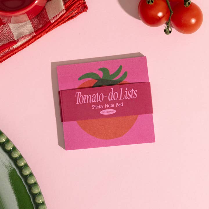 Mel Andrel - Wholesale Sticky Notes - Tomato-do List Sticky Notes2