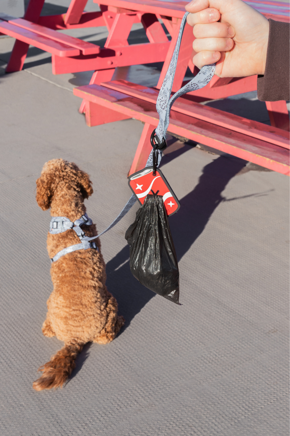 Woof & Wonder - Wholesale Pet Poop Bag Dispenser - Soda Pop Poopy Loop® Used Dog Waste Bag Holder1