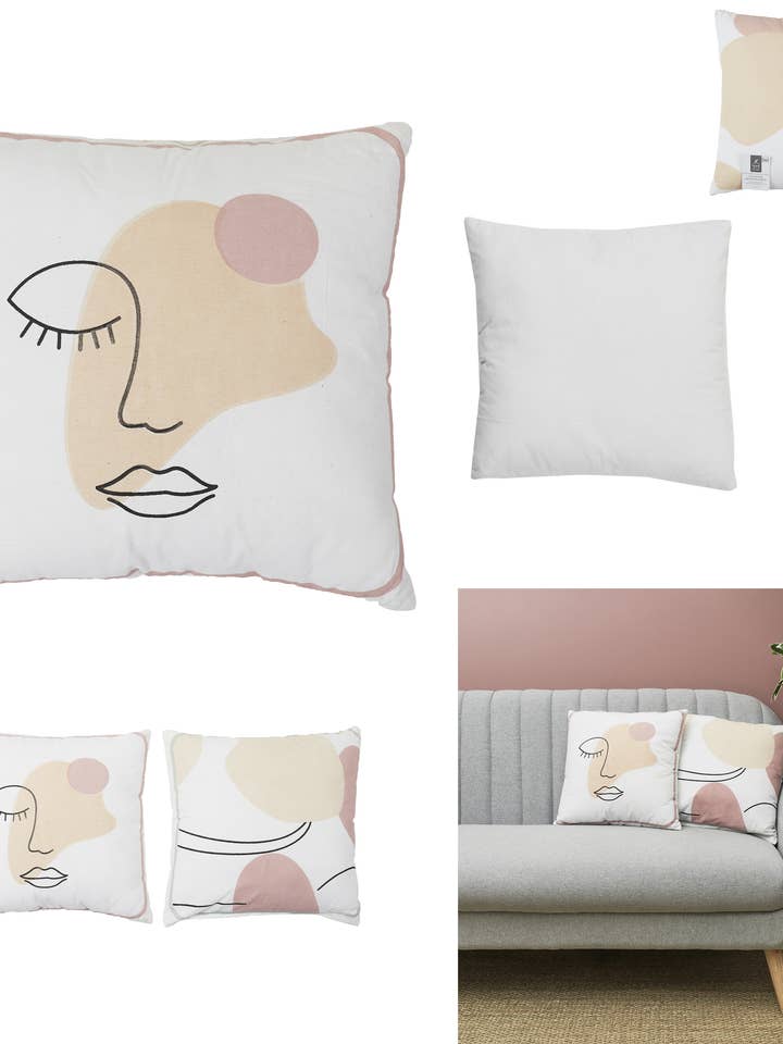 Removable Cover Cushion Formal Poetry 40X40Cm for wholesale by Sfeerpunt