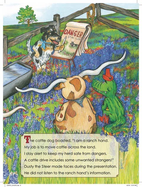 Apple Pie Publishing - Wholesale Early Reader Book (6-8) - Fred’s Texas Stampede Children's Book1