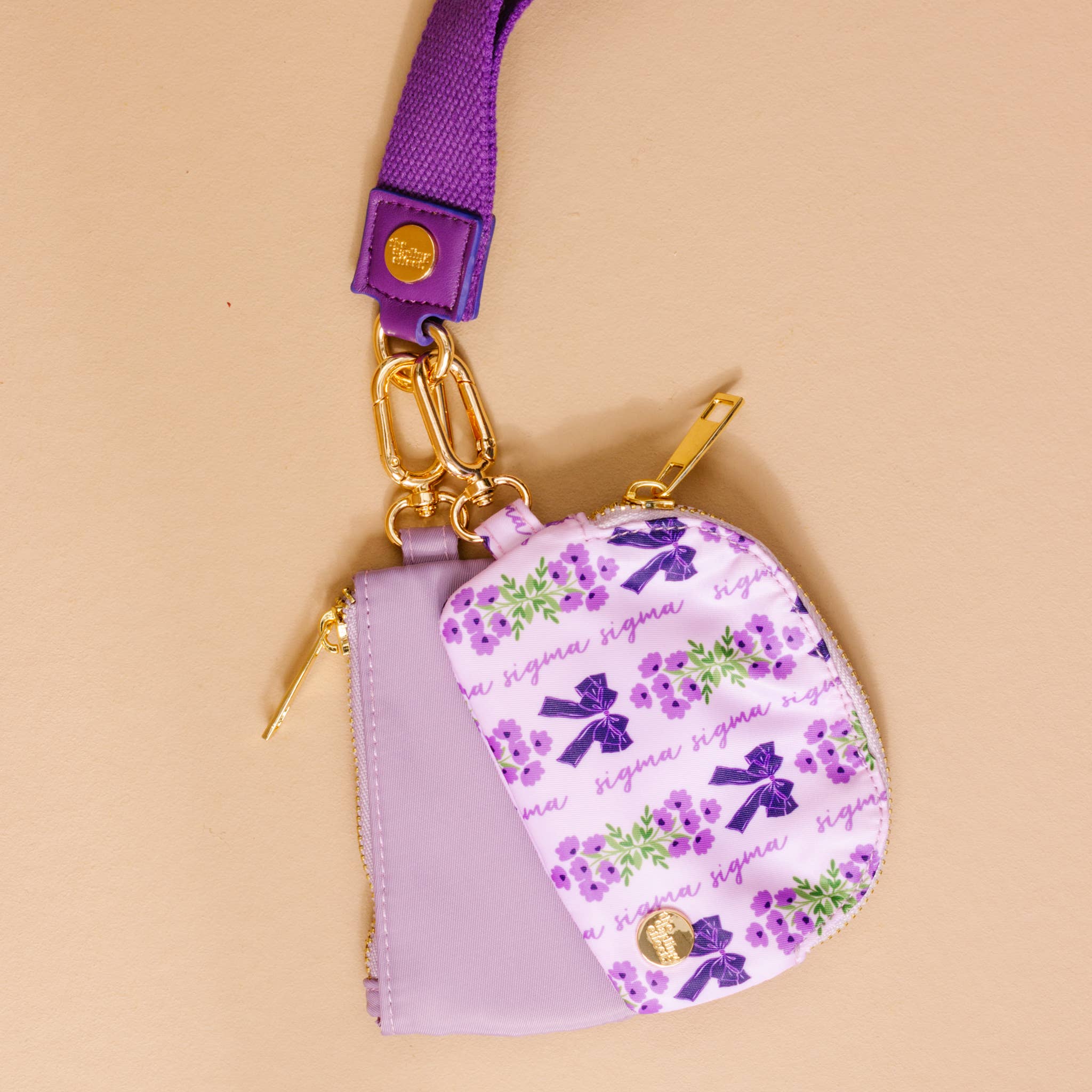 The Darling Effect - Wholesale Keychain - Women's - Sorority Dynamic Duo Pouch Wristlet17