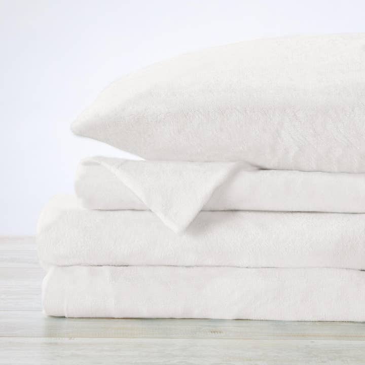 BH Collective - Wholesale Sheet Set - Velvet Plush Sheets - Solid Colors - Velvet Luxe84