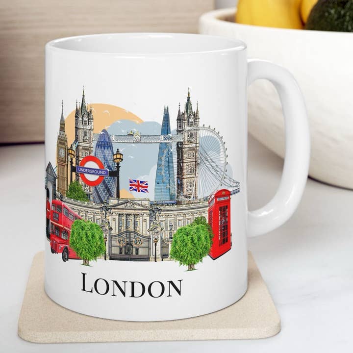 London Landmärken Mugg för wholesale av simply blessed shy