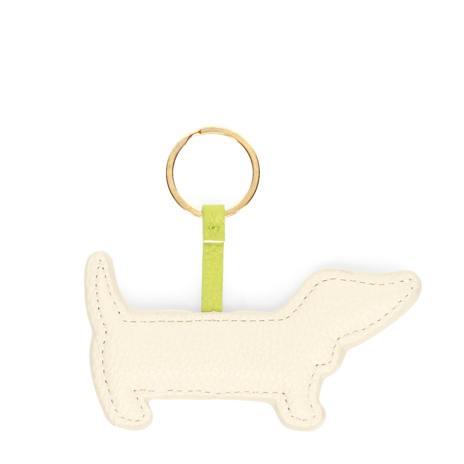 Rex B2B - UK – wholesale Keychain – Unisex – Faux leather keyring - Sausage Dog2