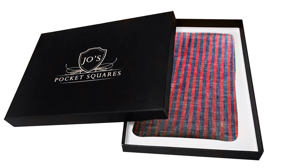 JO's Pocket Squares - Wholesale Pocket Square - Men's - Italian Sprezz (Linen)3