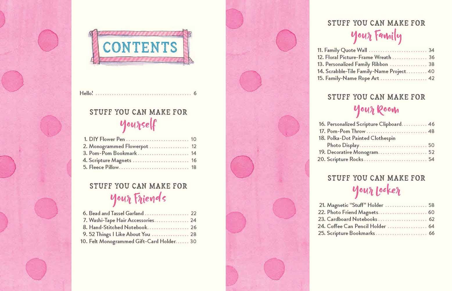 Harvest House Publishers Gift & Specialty Books - Vente Crafts, Hobbies & DIY - 52 bricolages pour filles1