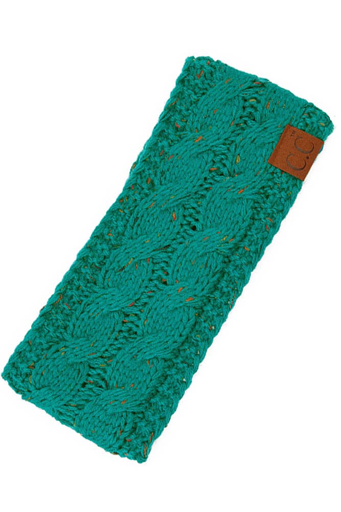 Hana – wholesale Pannband - Dam – C.C Chunky Stickad Confetti Sherpa fodrad pannband18