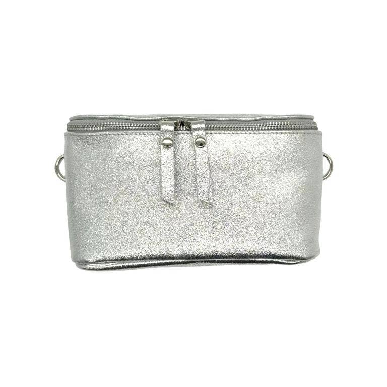 Chenson & Gorett - Wholesale Belt Bag - Women's - Leather Waist Bag with Metallic Effect for Women. Veranito10