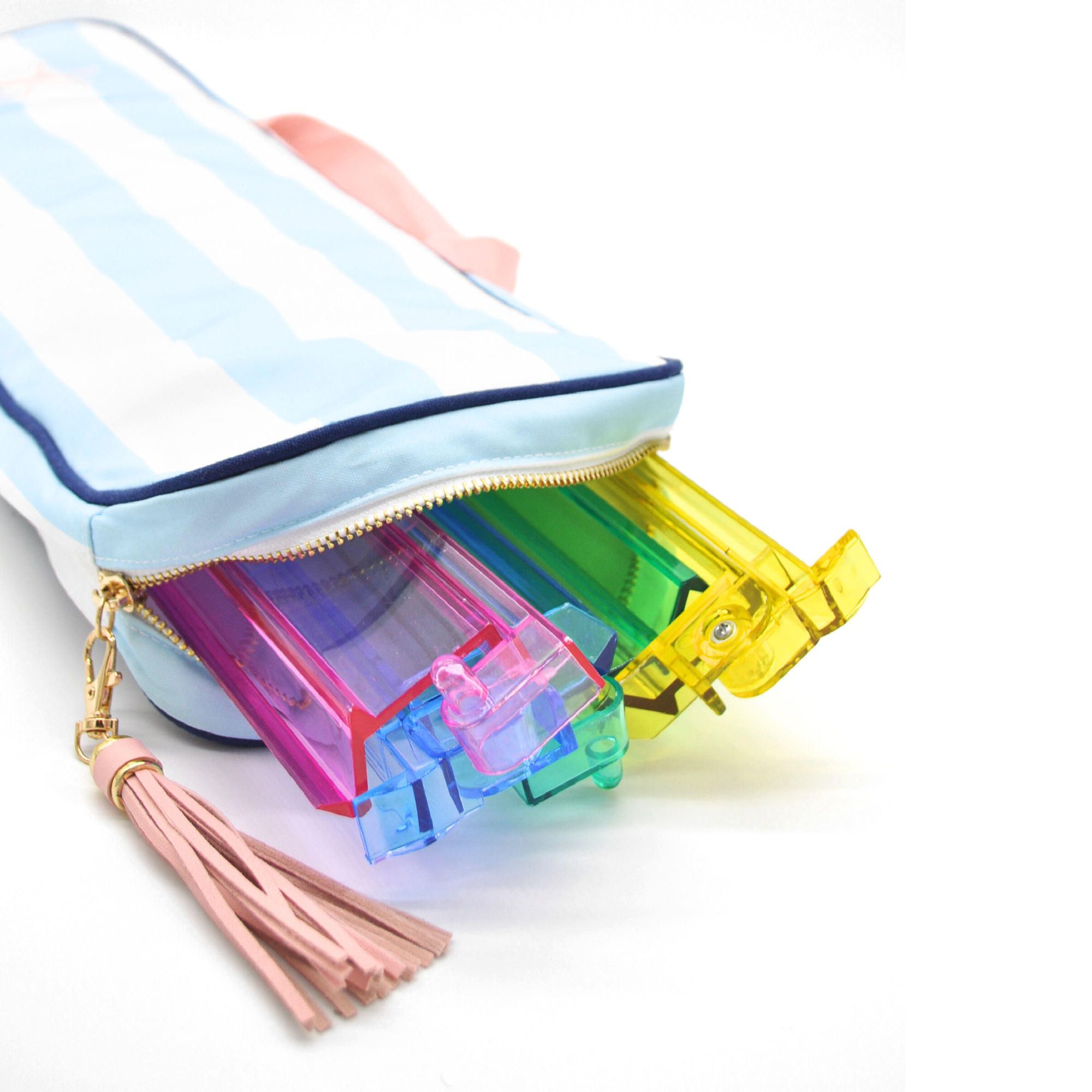 Middle & Main Mahjong - Wholesale Storage bag - Traveling Tiles Mahjong Rack Bag (Poolside Blue)3