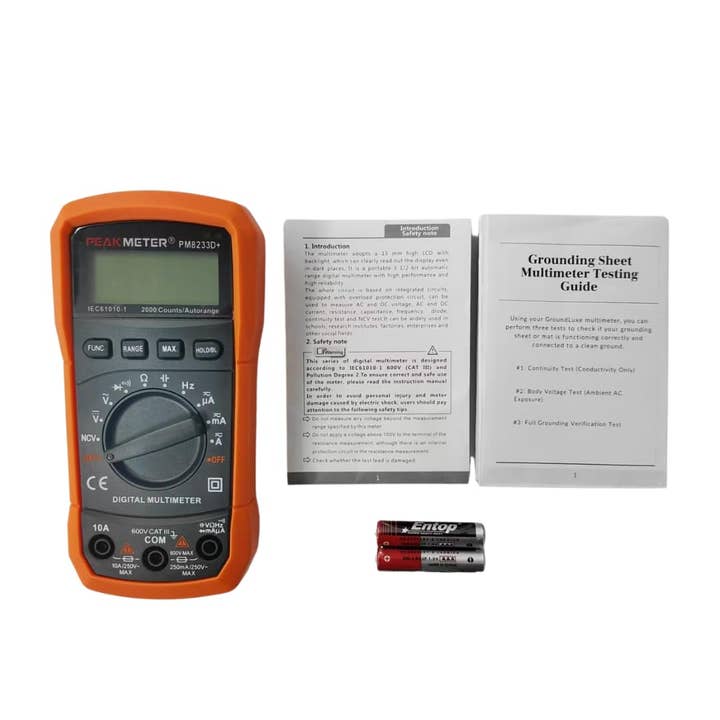 GroundLuxe - Wholesale - GroundLuxe Multimeter Testing Kit1