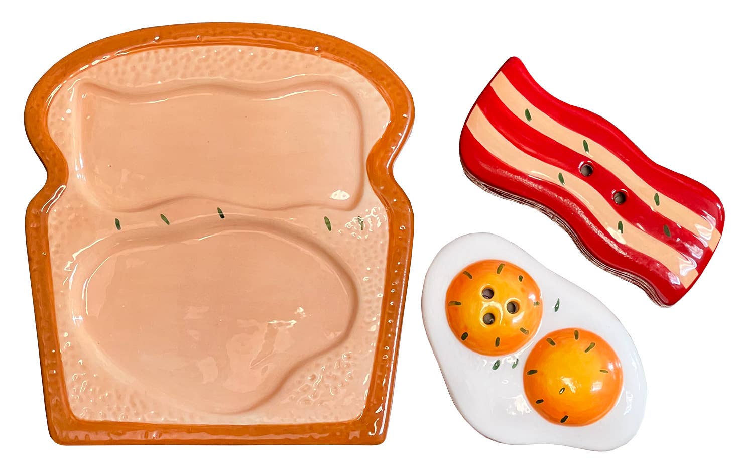 Streamline - Wholesale Zout-en pepersetje - ‘Breakfast is Served’ zout- en peperstel met eieren en spek1