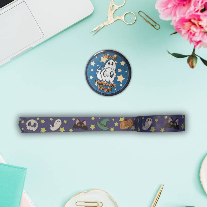 Halloween Washi Tape for wholesale by Side Quest Creatives