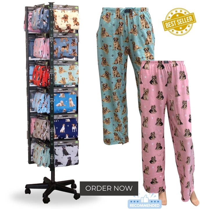 E&S Pets - Wholesale Sleepwear Bottom - Women's - PAJAMA BOTTOMS STARTER PACKAGE -COMFIES-