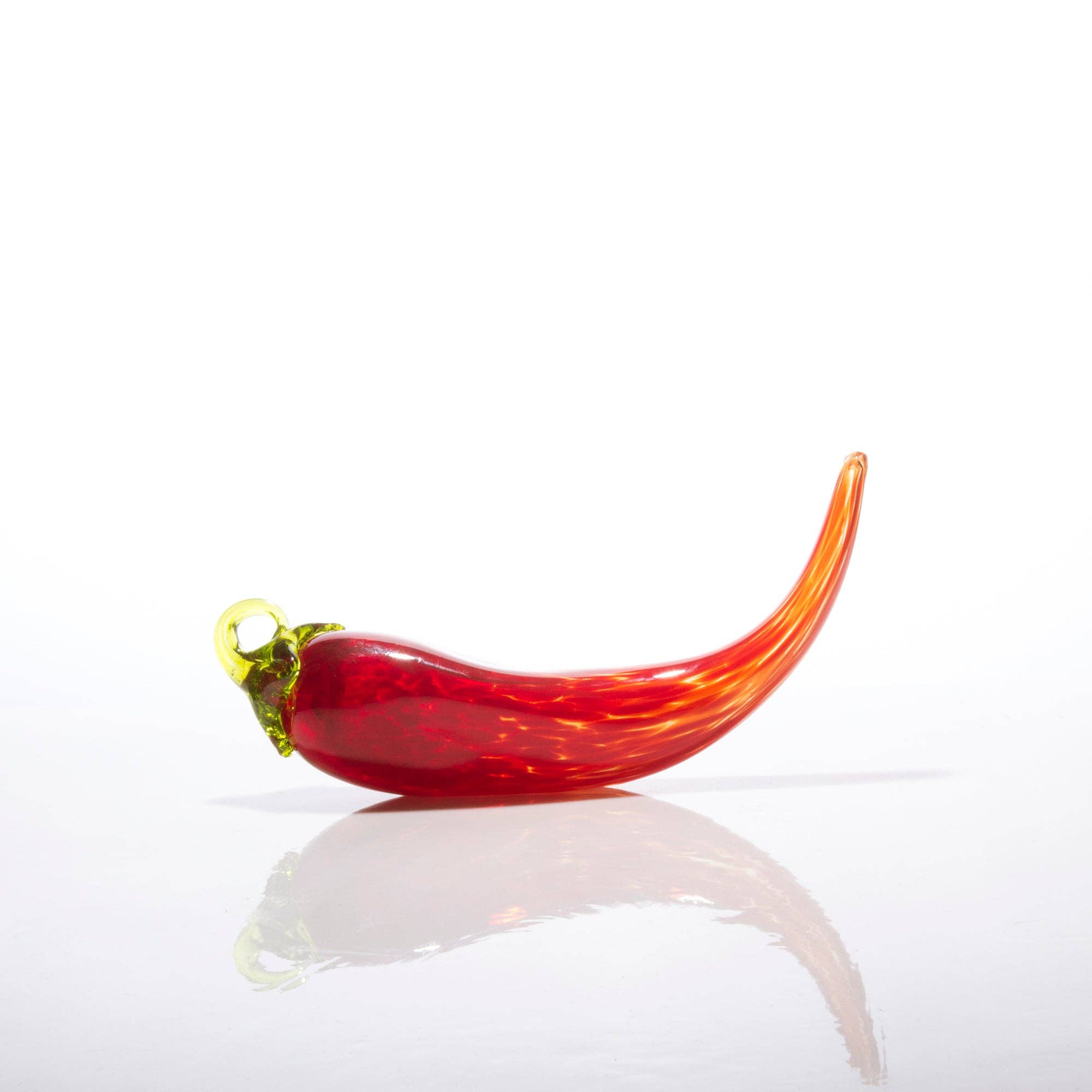 Clink Glassworks – wholesale Ornament – Chili Pepper - Red1