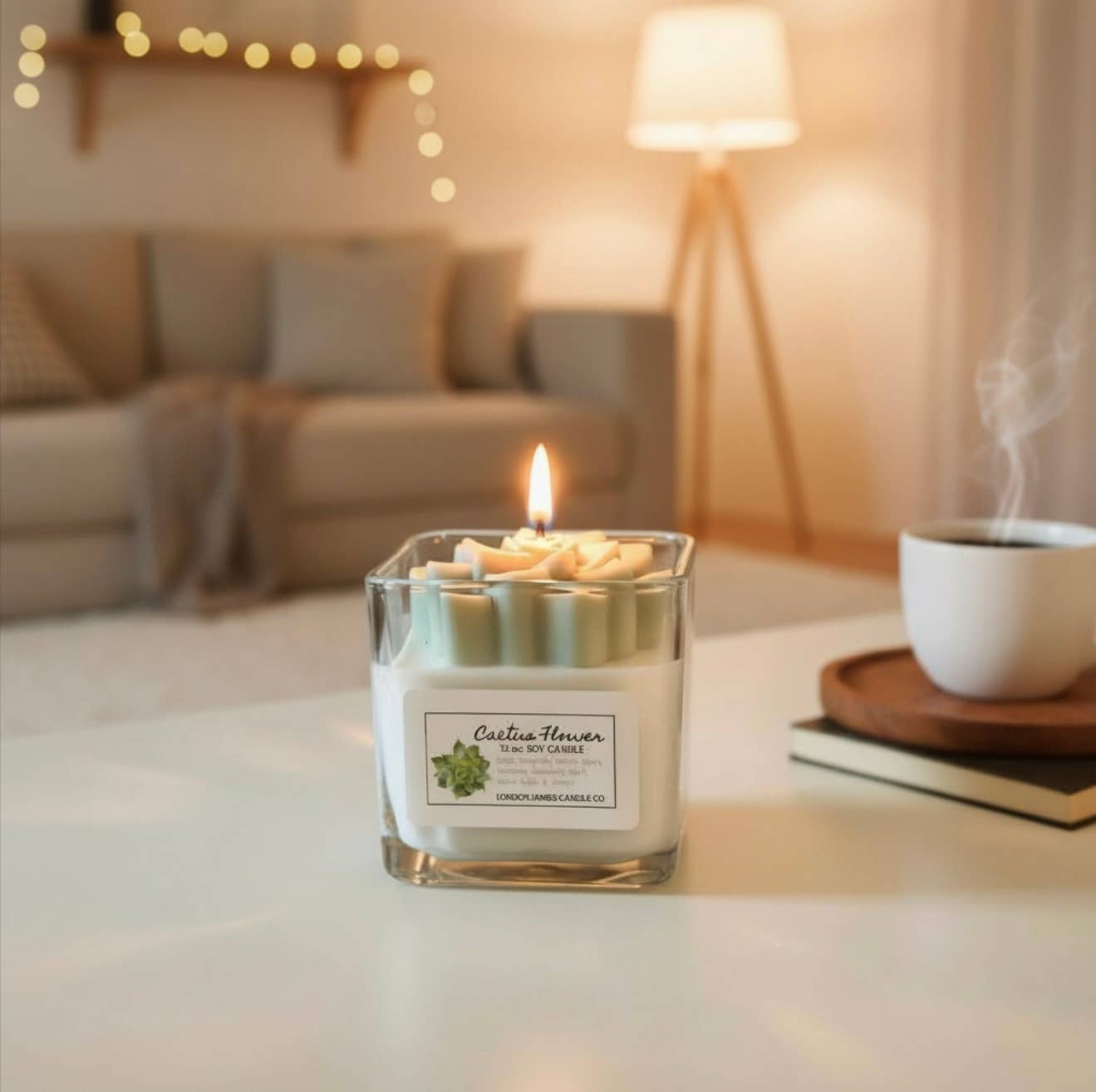 London James Candle Co – wholesale Prydnadsljus – Suckulent växt soja ljus0