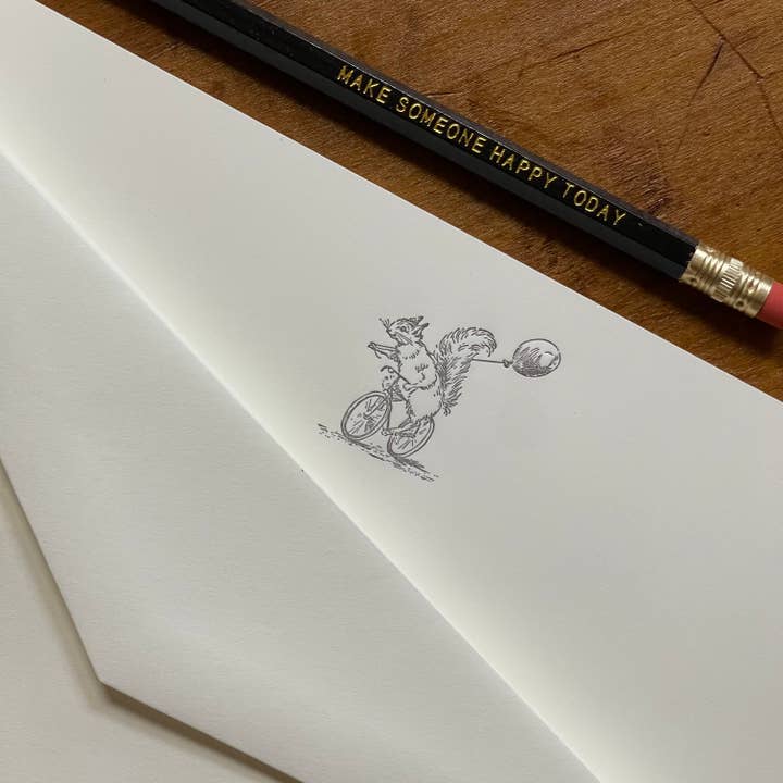 Stationery / Squirrel for wholesale by Somersault Letterpress