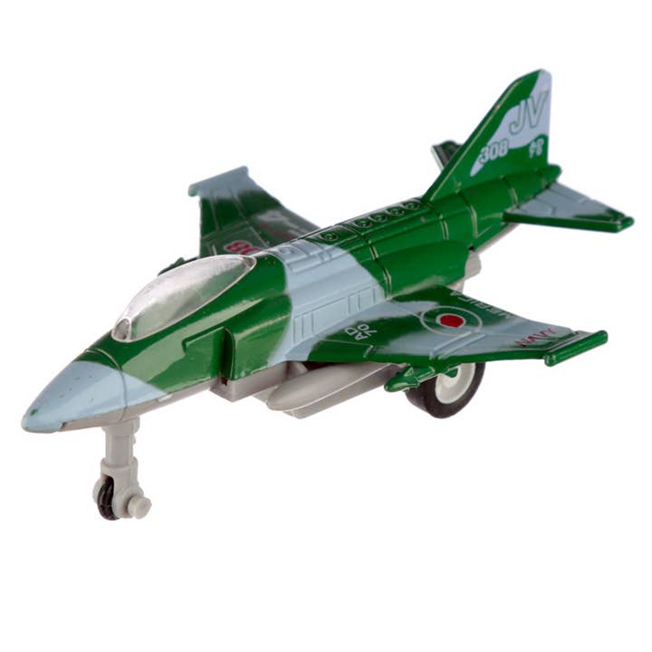 Puckator Ltd - Wholesale Toy Car/Truck - Kids - Speed Thunder Jet Fighter Plane Pull Back Action Toy