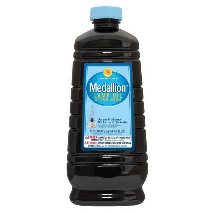 Everyday Supply Co - Wholesale Fragrance Oil - Lamplight Medallion Clean Burn Lamp Oil, 64 oz, 6-Pack