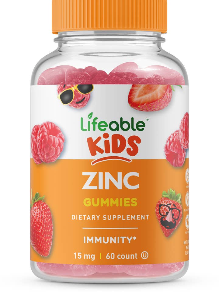 Lifeable Zinc 15mg Vitamin Gummies för barn - Bra provsmakning! för wholesale av Lifeable