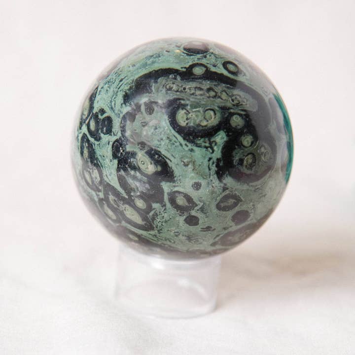 Tiny Rituals - Wholesale Spiritual Stone/Crystal - Kambaba Jasper Sphere - AAA Premium Quality17