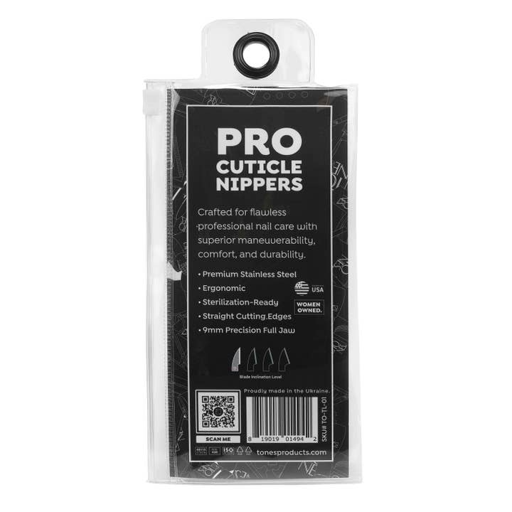 Tones Acrylics | Gels | Nail Art | Nail Tools & Accessories - Wholesale Cuticle Cutter - Pro Cuticle Nippers - 9mm Full Jaw2