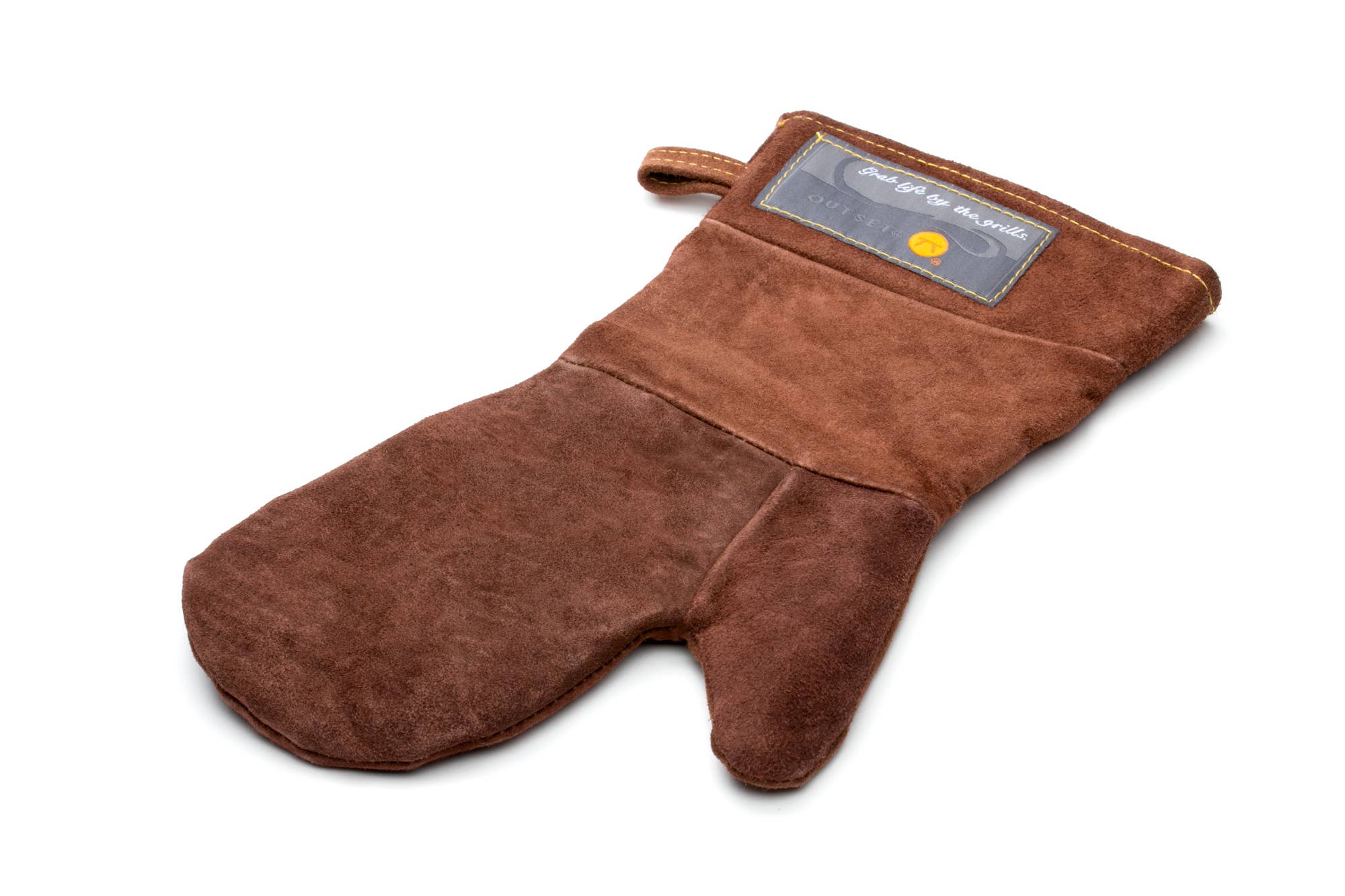 Fox Run Brands – wholesale Grilling mitt – Outset Brown Leather Grill Mitt, 8.5” x 15”4