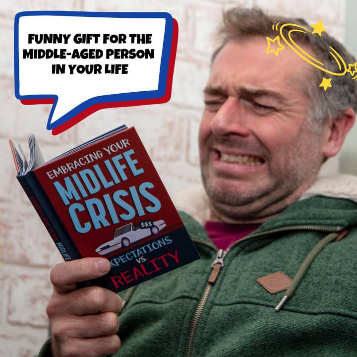 Boxer Gifts - Wholesale Humor - Embracing Your Mid-Life Crisis Novelty Gift Books5