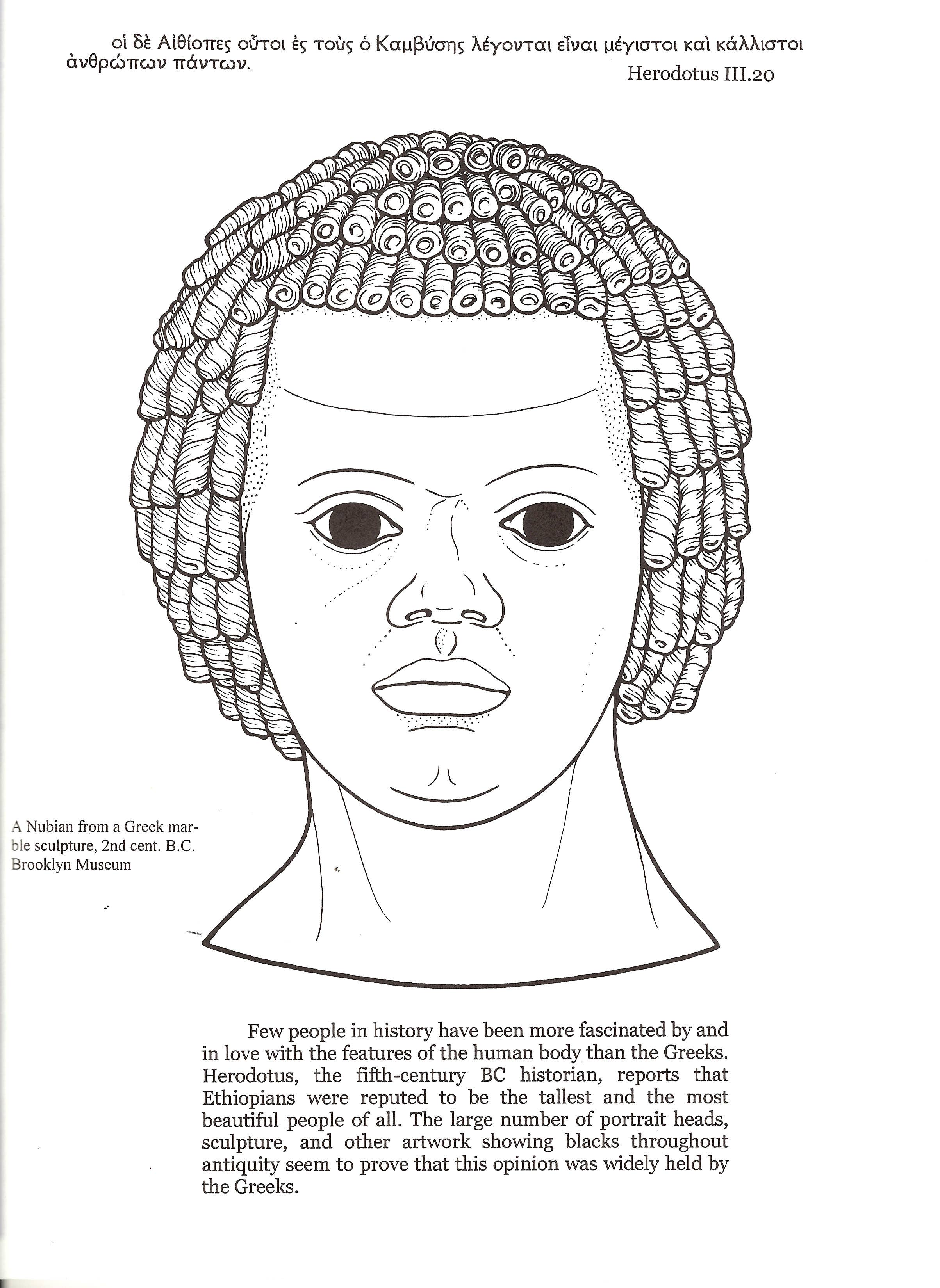 Bellerophon Books - Wholesale Coloring & Activity Book - Adult - Blacks in Ancient Greece1