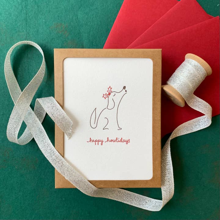 Glad Howlidays Ferie Card - Boxed Sæt for engroshandel hos Albertine Press