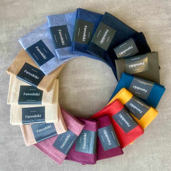 OLSEN+OLSEN - Wholesale Flat Wrap - Organic Furoshiki - Fabric gift wrap12