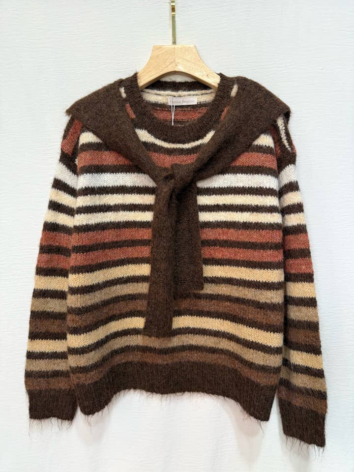 Version féminin So Twice - Wholesale Knit Sweater - Women's - Pull G001, one size3