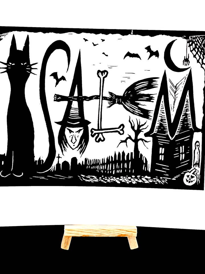 SALEM Massachusetts - Impressão em Serigrafia por atacado de Pixel Palmer