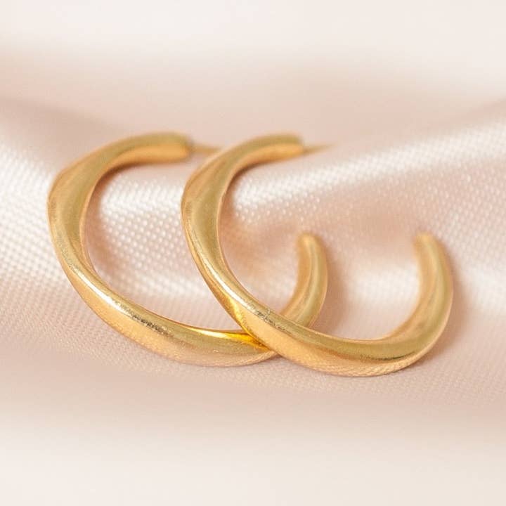 Mitla Twisted Hoops for wholesale by Maalo Jewellery