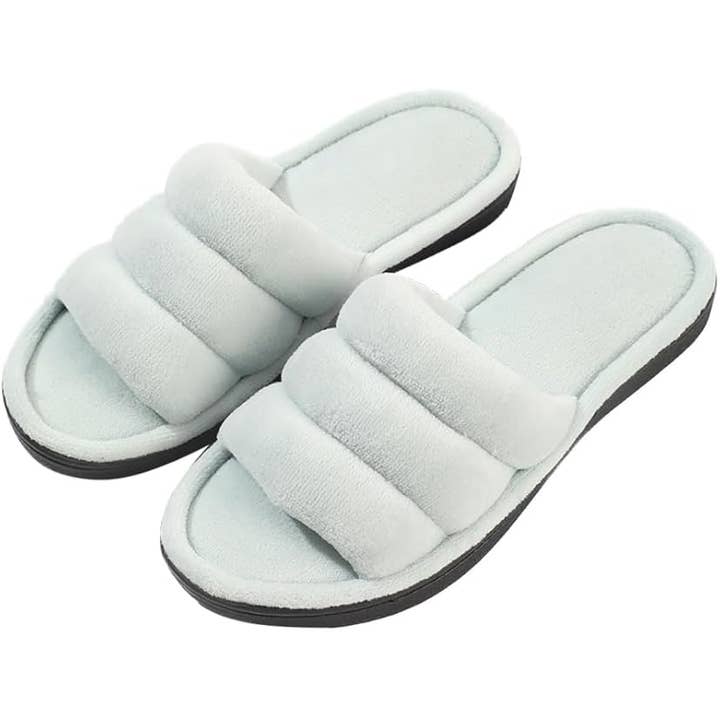 Roxoni - Wholesale Slippers - Women's - Luxurious Coral Fleece Slippers - Unique Cotton Filled Top2