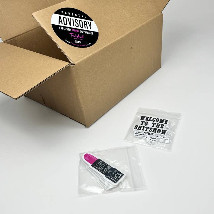 Twisted Wares - Wholesale Sticker - Fuck Cancer (Masculine) Vinyl Sticker 10 Pack