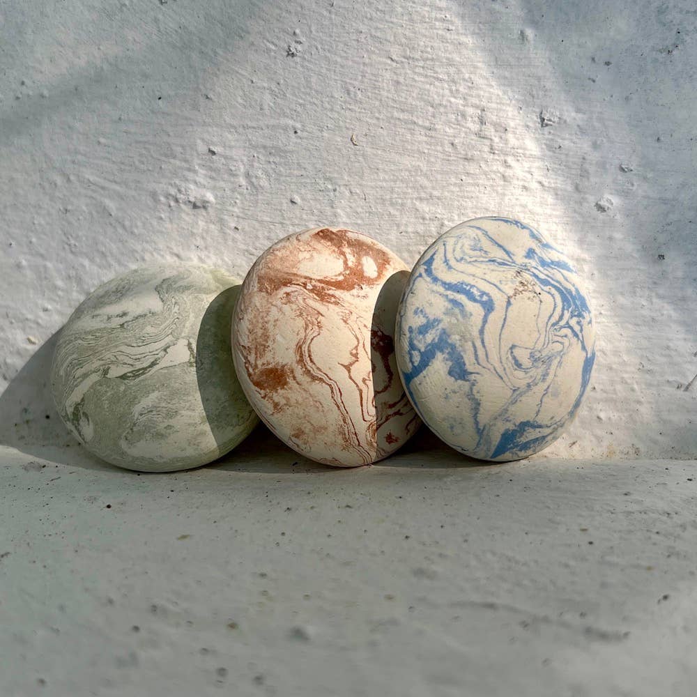 Anoq - Wholesale Reed Diffuser - Scented oil diffuser, colored pebble Natural clay.4