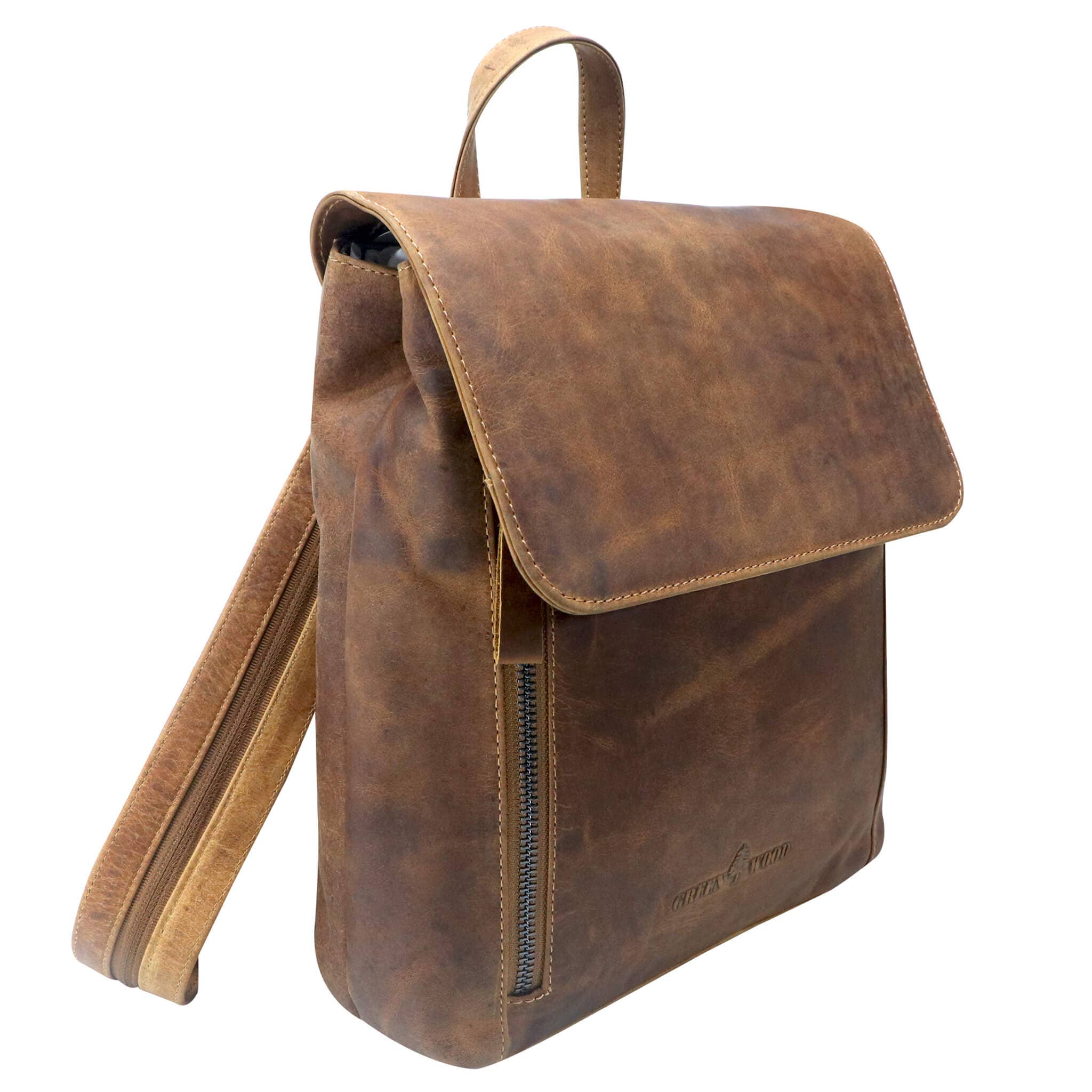 Greenwood – Großhandel Rucksack – Unisex – Kelly City Rucksack Damen Elegant Retro Lederrucksack Herren16