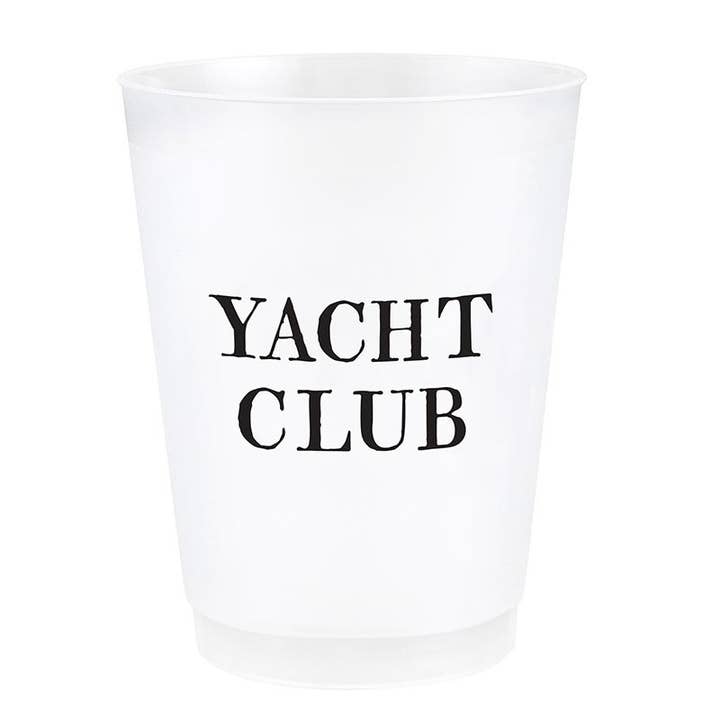 Santa Barbara Design Studio by Creative Brands - Wholesale Disposable Cup - Face to Face Frost Cups - Yacht Club