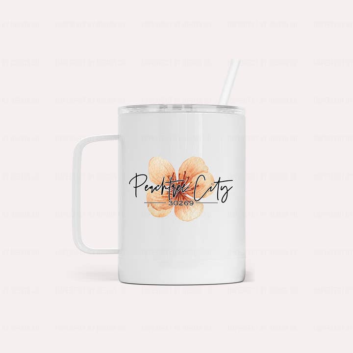 Tasse Camper - Peach Blossom pour la vente par imperfect by design co