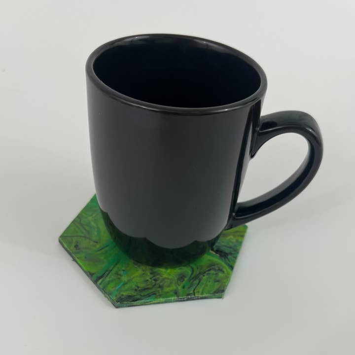 Atlas Games - Wholesale Coasters - Recycled Plastic Hex Coasters (Set of 4)4