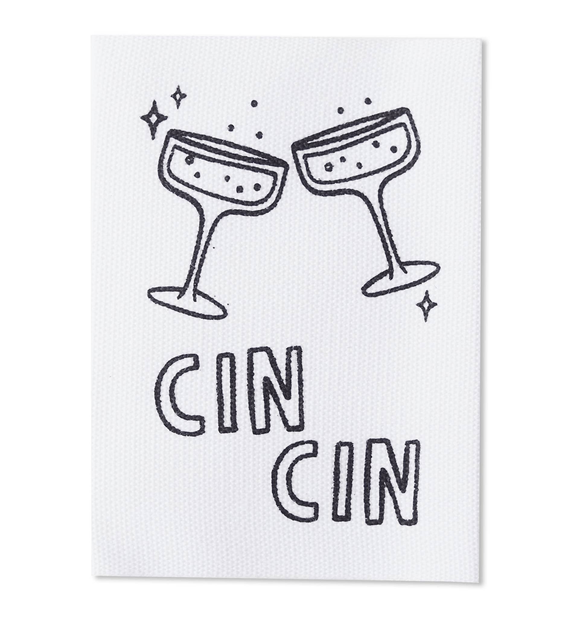 Paul und Clara - Wholesale Craft Supplies - XXL cotton label *cin cin*