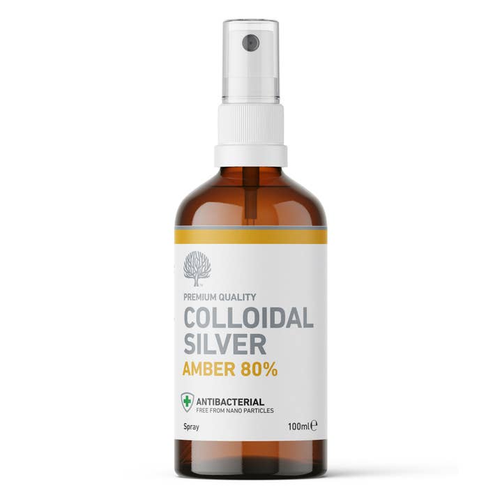 Natures Greatest Secret – wholesale Oral supplement/vitamin – High Potency Amber 80% True Colloidal Silver 100ml Spray