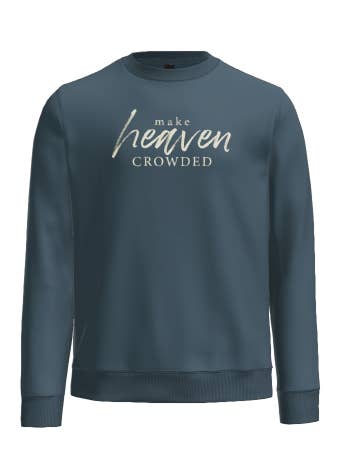 T-shirt ras du cou Make Heaven Crowded pour la vente par Dirt Road Designs 28111