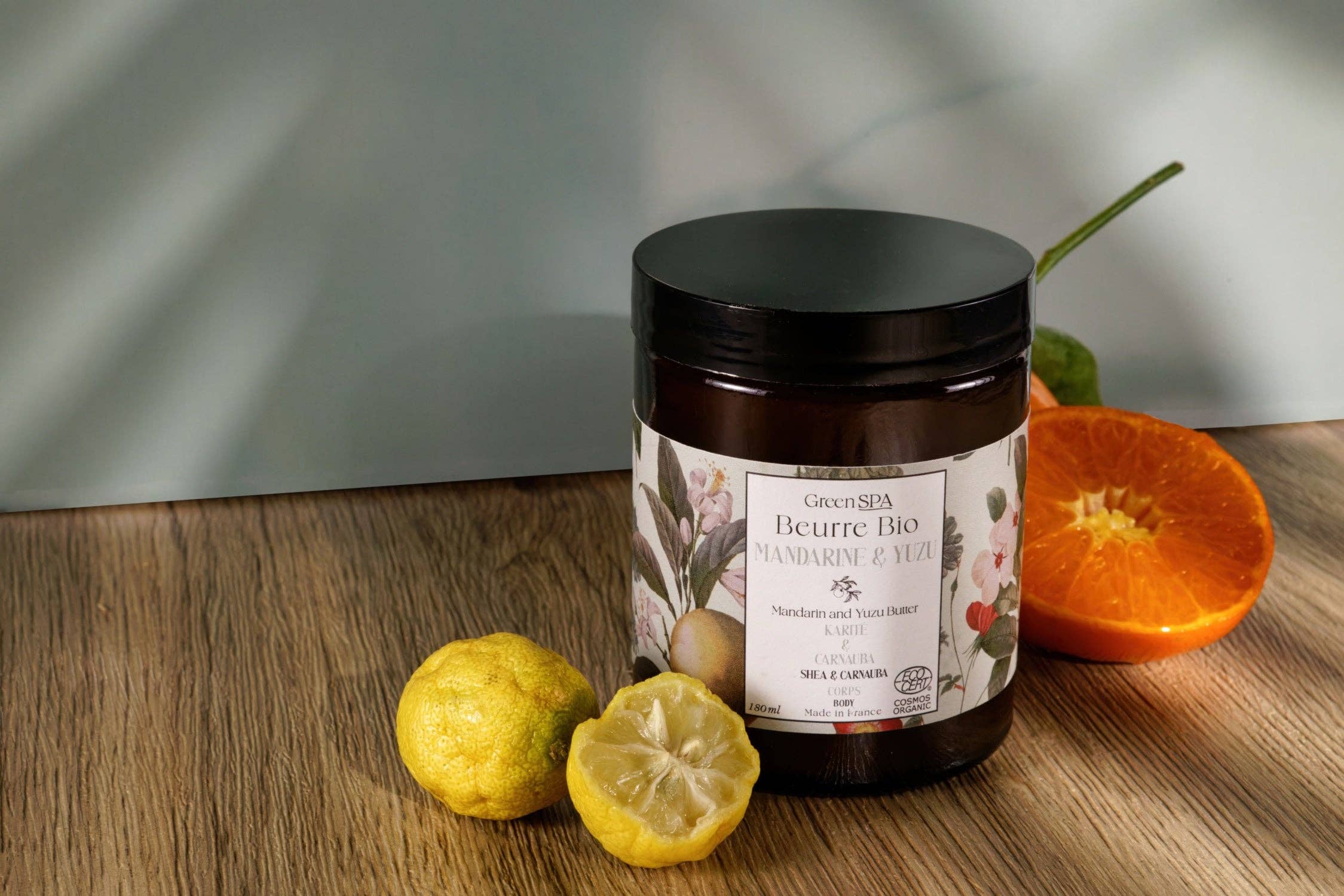 Green Spa - Wholesale Body Balm/Butter - Organic Mandarin & Yuzu Butter*3