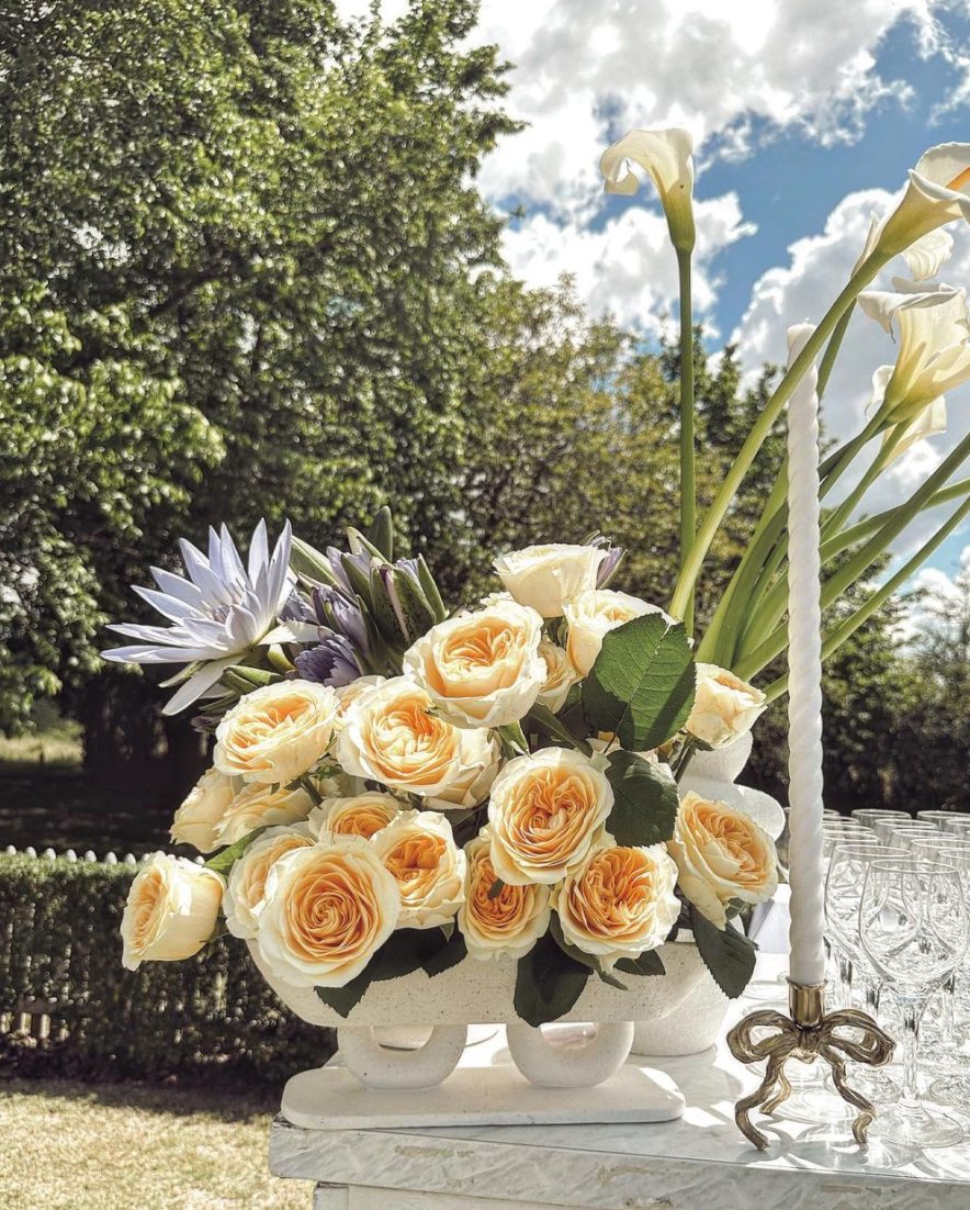 Love Ally - Vendita all'ingrosso Portacandele - Portacandele ad Arco in Ottone Rivestito in Argento2