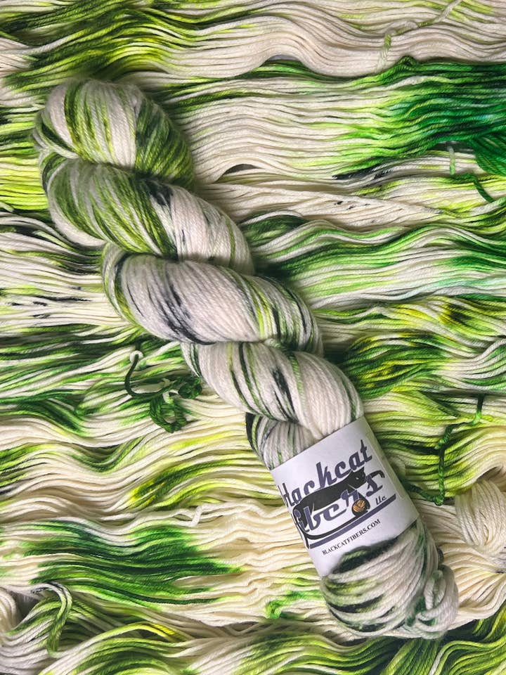 Inferno verde - Dk Essential por atacado de Black Cat Fibers
