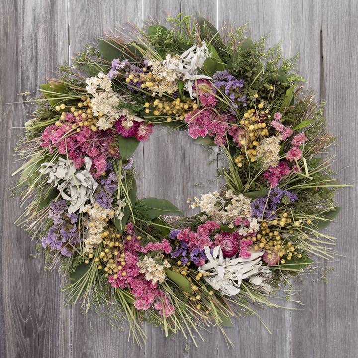 Andaluca - Wholesale Wreath - Floral Sage Wreath