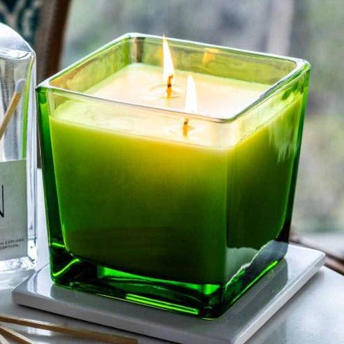 CHARTREUSE NO. 5 Candle | Lux Box | Coco Wax | Essential Oil for wholesale by Veta Nell