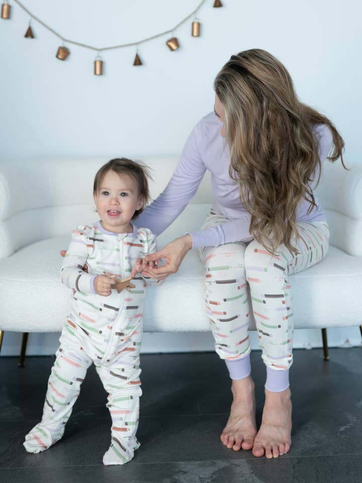 Silkberry Baby - Wholesale Sleepsuit - Baby - Bamboo Zip up Footed Sleeper (Print)15